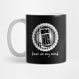 Beer On My Mind Mug